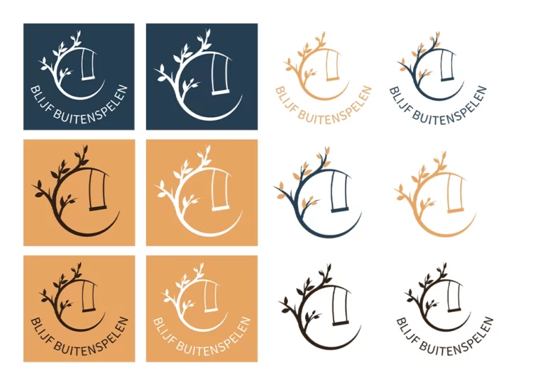 Logo Variations - Blijfbuitenspelen